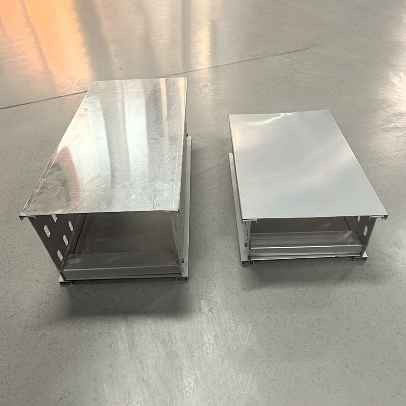 Anodizing Aluminum Cable Tray Medium Duty Width 100mm-1000mm For Indoor Outdoor