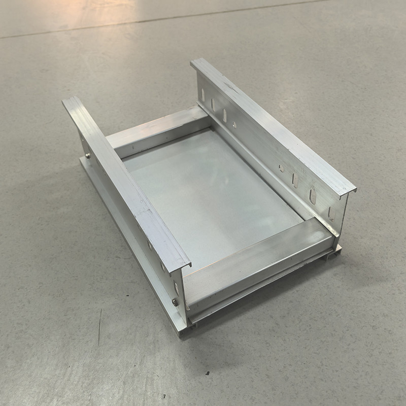 Anodizing Aluminum Cable Tray Wall Mounted Or Floor Mounted For Easy Installation