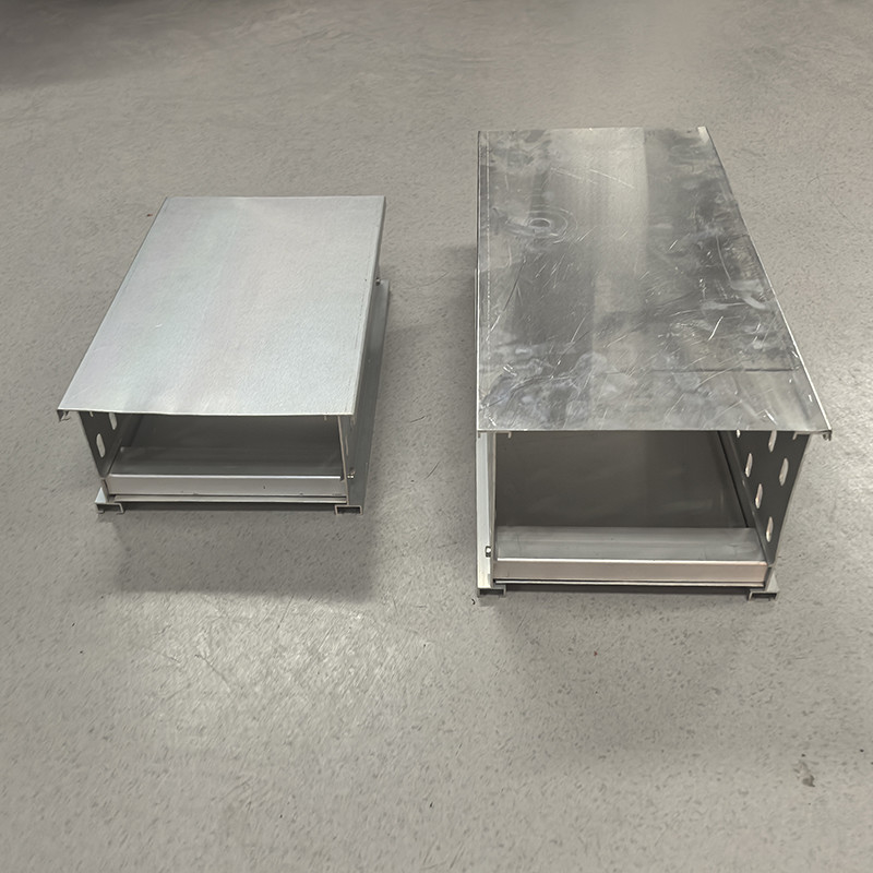 Anodizing Aluminum Cable Tray Wall Mounted Or Floor Mounted For Easy Installation