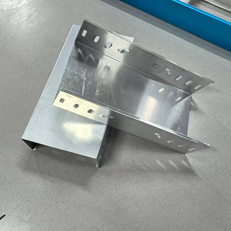 Anodizing Aluminum Cable Tray Medium Duty Width 100mm-1000mm For Indoor Outdoor