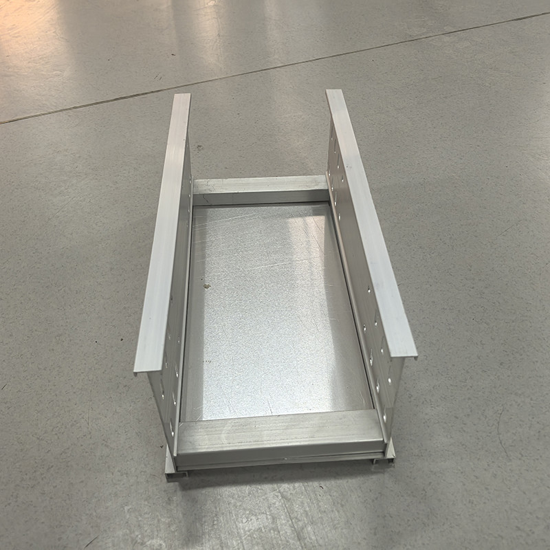 Anodizing Aluminum Cable Tray Medium Duty Width 100mm-1000mm For Indoor Outdoor