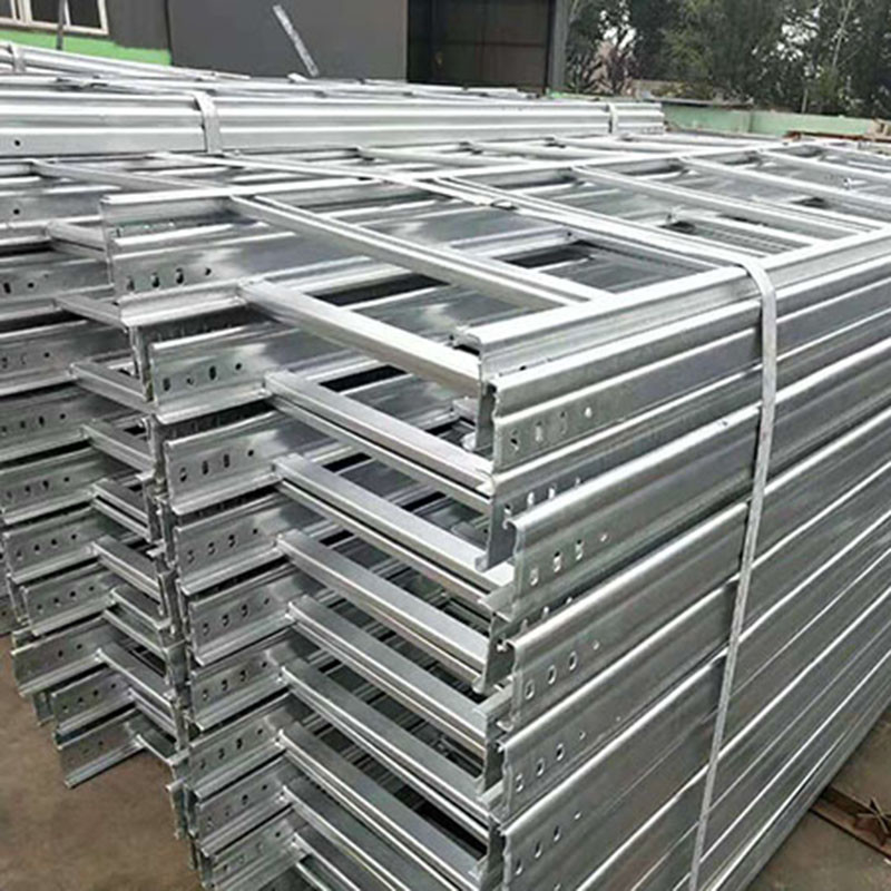 Non Flammable Fire Resistance Zinc Metal Cable Tray 50mm-1000mm Corrosion Resistant