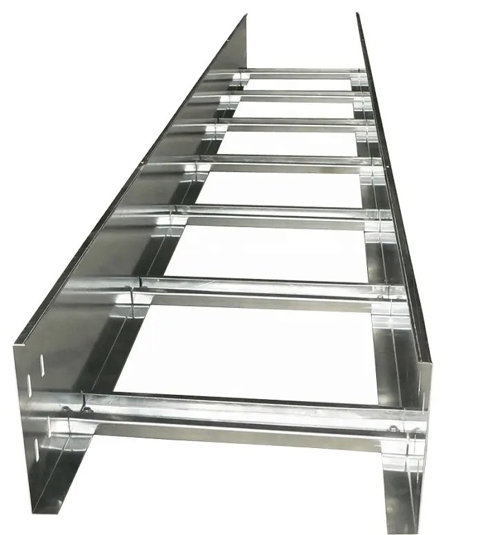 Factory Customized Hanging Flexible Fireproof White High Quality Aluminium Electrical Cable Trays Raceway Cable Duct Trunking