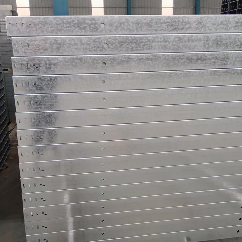 Wall Or Ceiling Mounted Cable Support System With Corrosion-Resistant Galvanized Finish