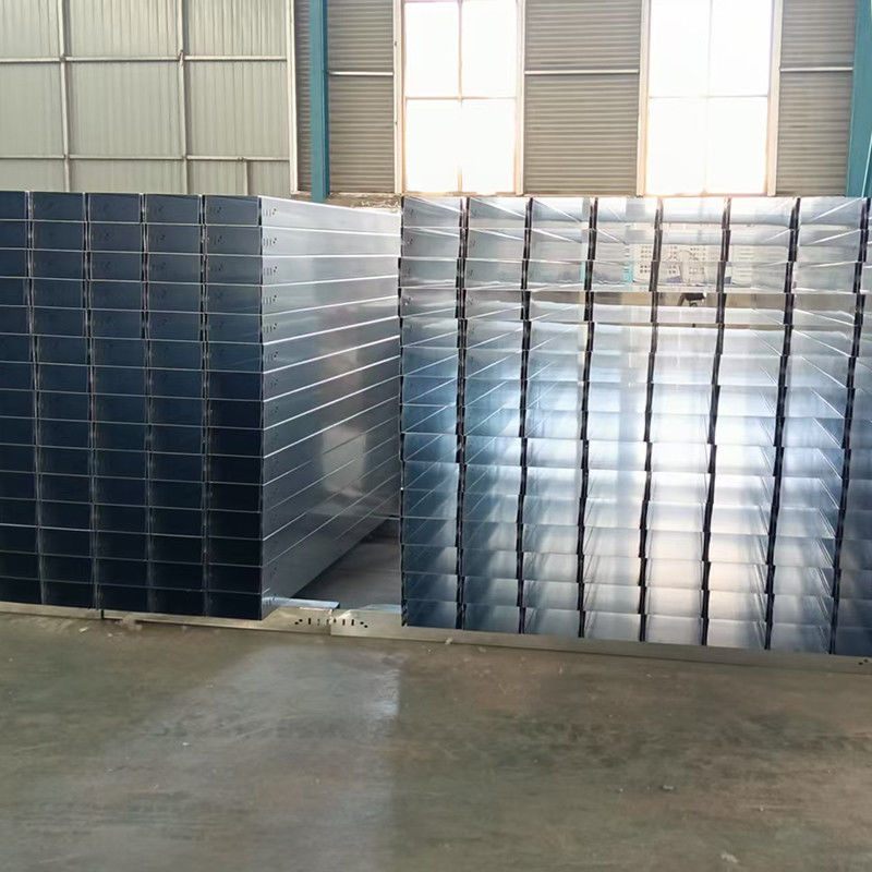 High Corrosion Resistance 2m-6m Wall Mounted Zinc Coated Wire Trunking Galvanized Easy Durable Installation